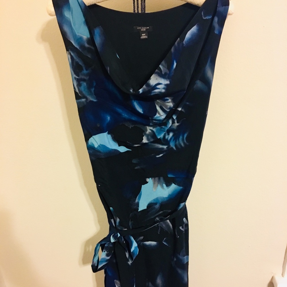 Ann Taylor silky cocktail dress